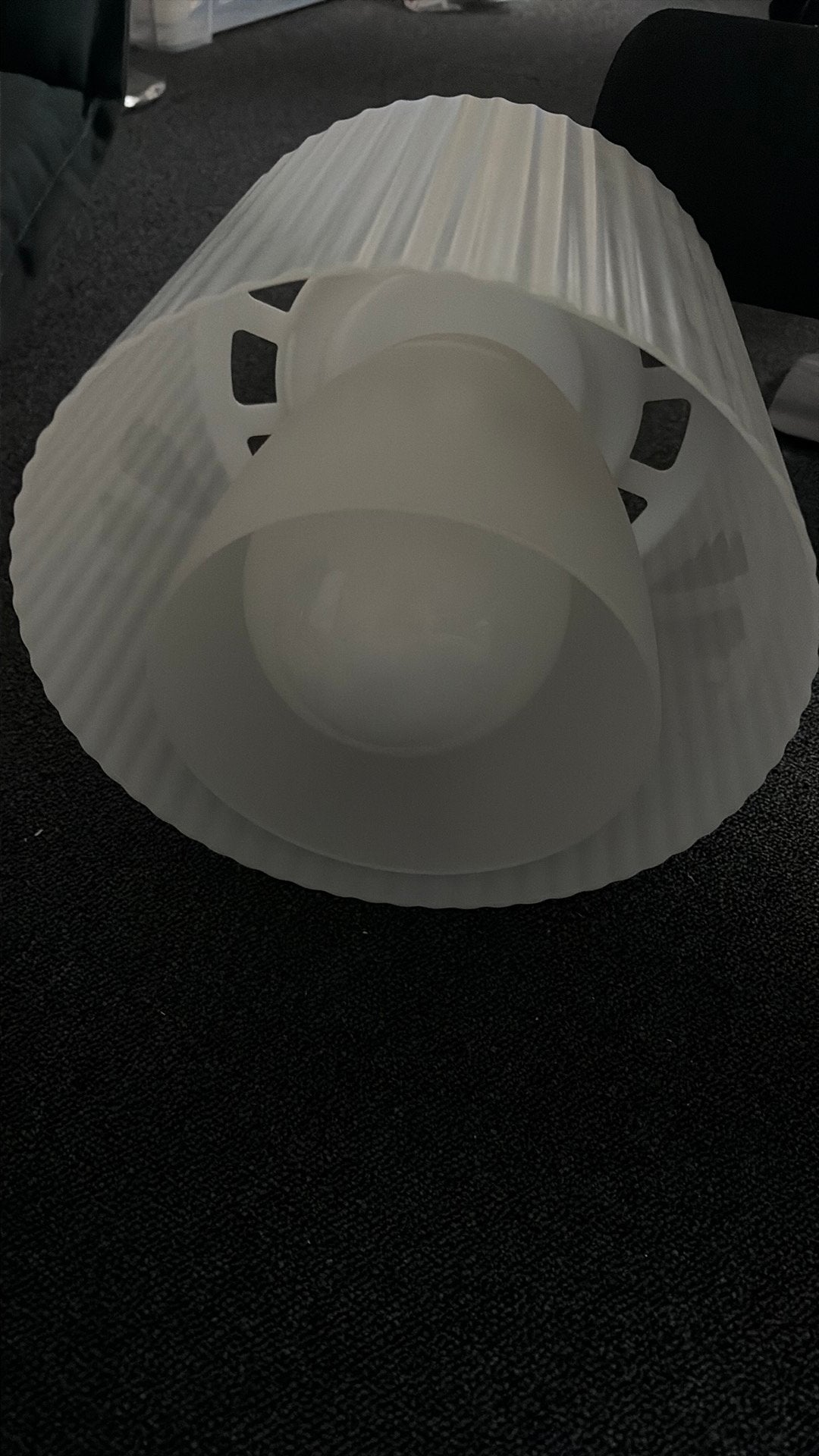Witte Plafondlamp - ikea, Huis en Inrichting, Ophalen of Verzenden, Zo goed als nieuw, Kunststof, E27 (groot)