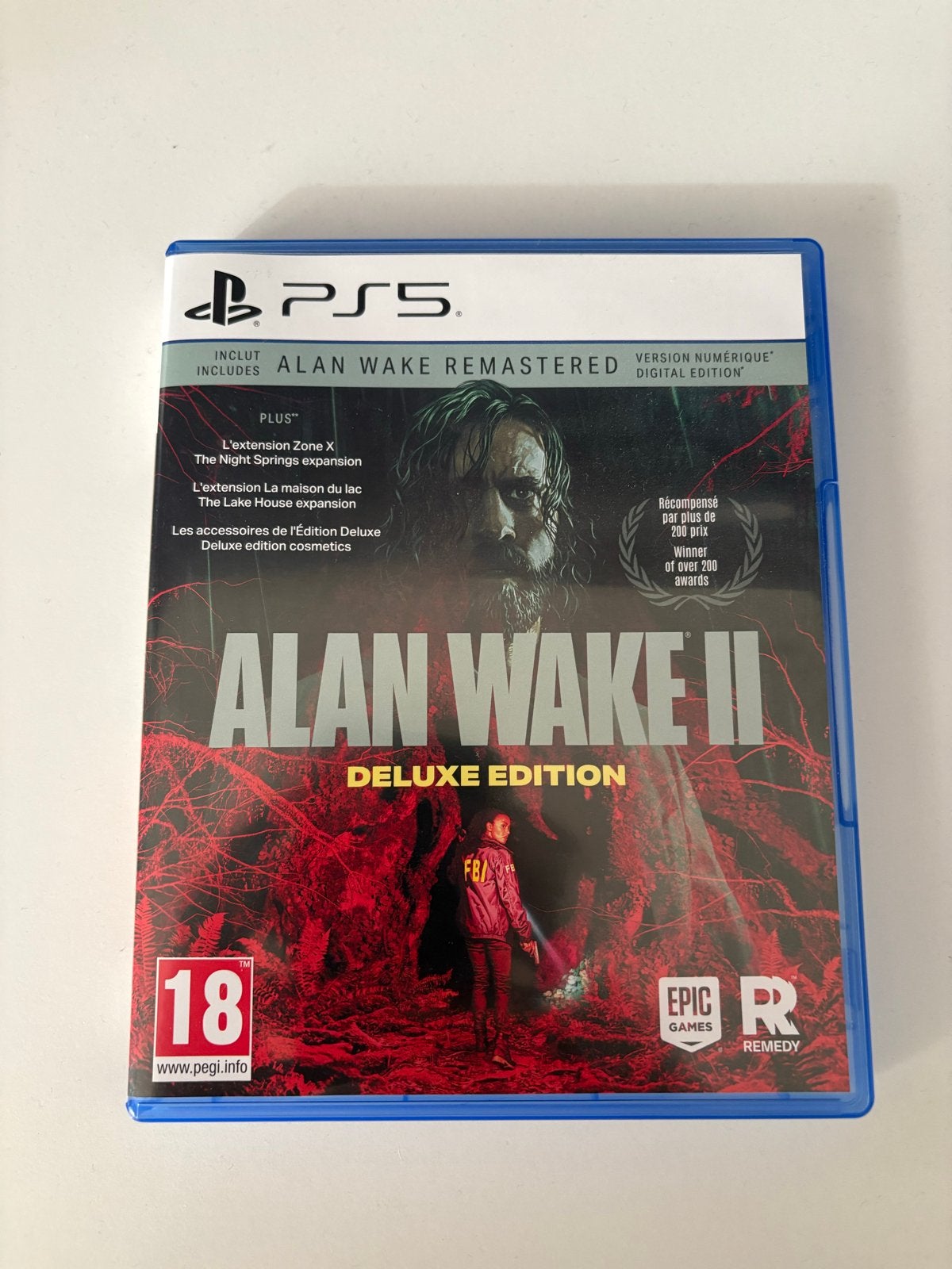 Alan Wake II Deluxe Edition PS5, Avontuur en Actie, Vanaf 18 jaar, 1 speler, Ophalen of Verzenden