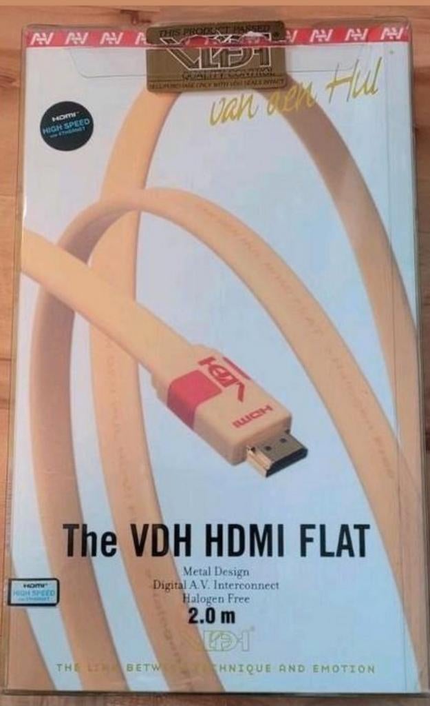 HDMI Kabel 2 m van den Hul, Audio, Tv en Foto, Audiokabels en Televisiekabels, Ophalen of Verzenden, Minder dan 2 meter, HDMI-kabel