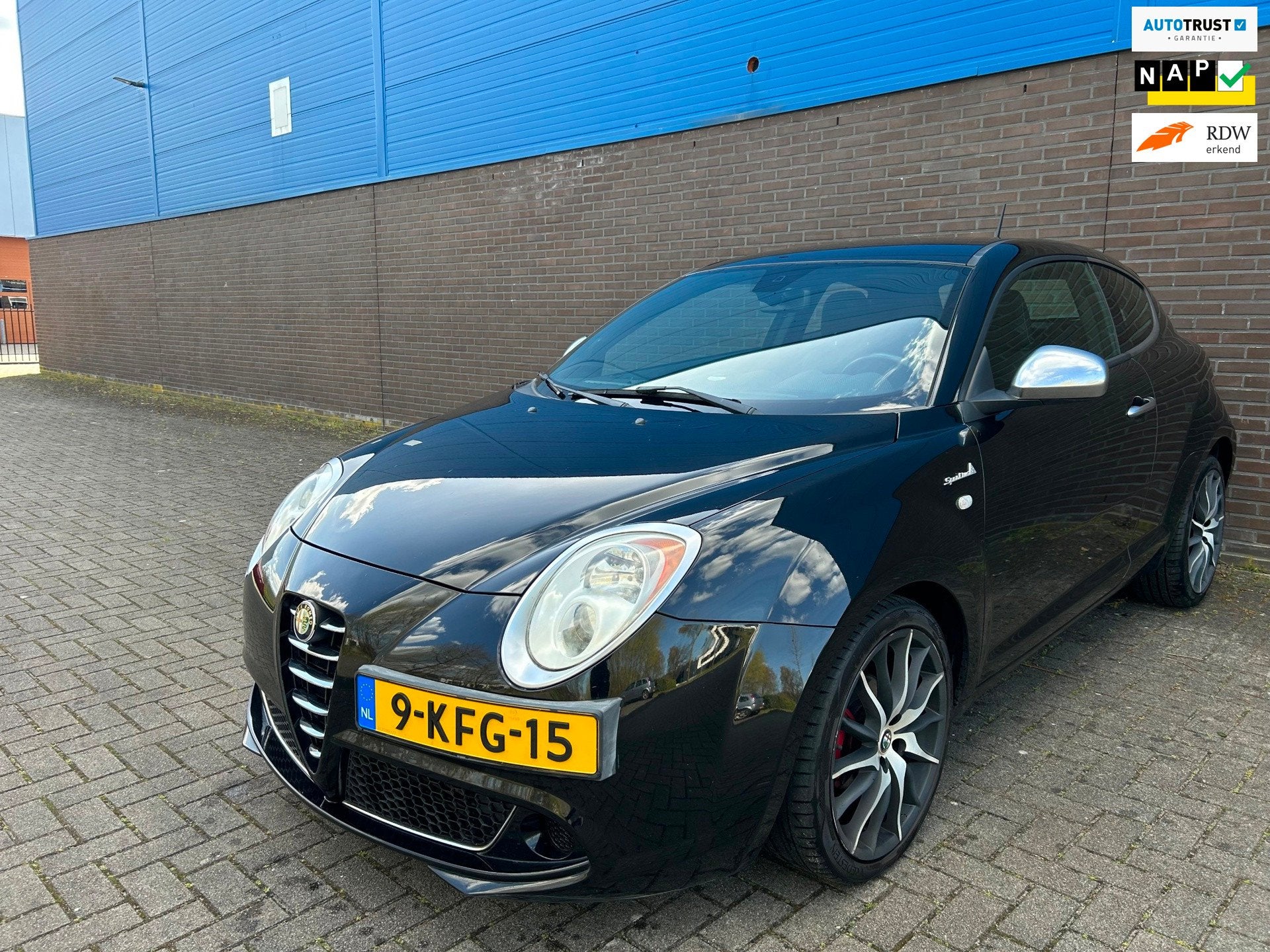 Alfa Romeo MiTo Distinctive | 18” LM Velgen | Parkeersenso, Voorwielaandrijving, Euro 5, 86 pk, Gebruikt