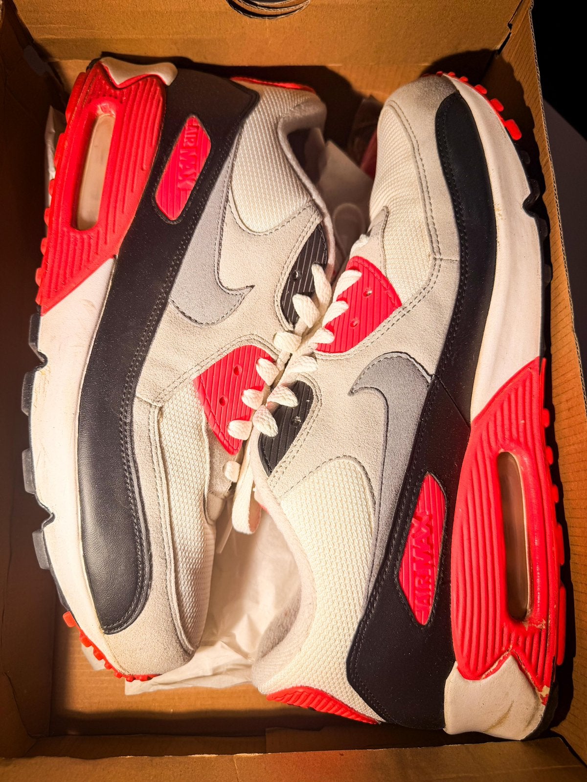 Nike Air Max 90 Infrared OG 2008 45 US11, Ophalen, Overige kleuren