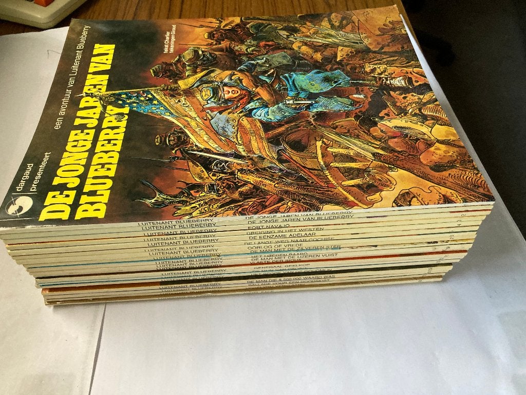 T.K. Nog 8 strips van Blueberry zie actuele lijst, Meerdere stripboeken, Ophalen of Verzenden, Gelezen