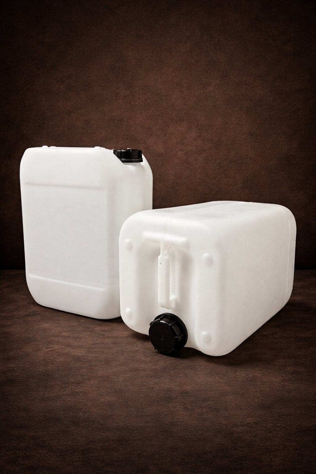 Plastic jerrycans van 25 liter, Minder dan 75 liter, Ophalen of Verzenden, Zo goed als nieuw