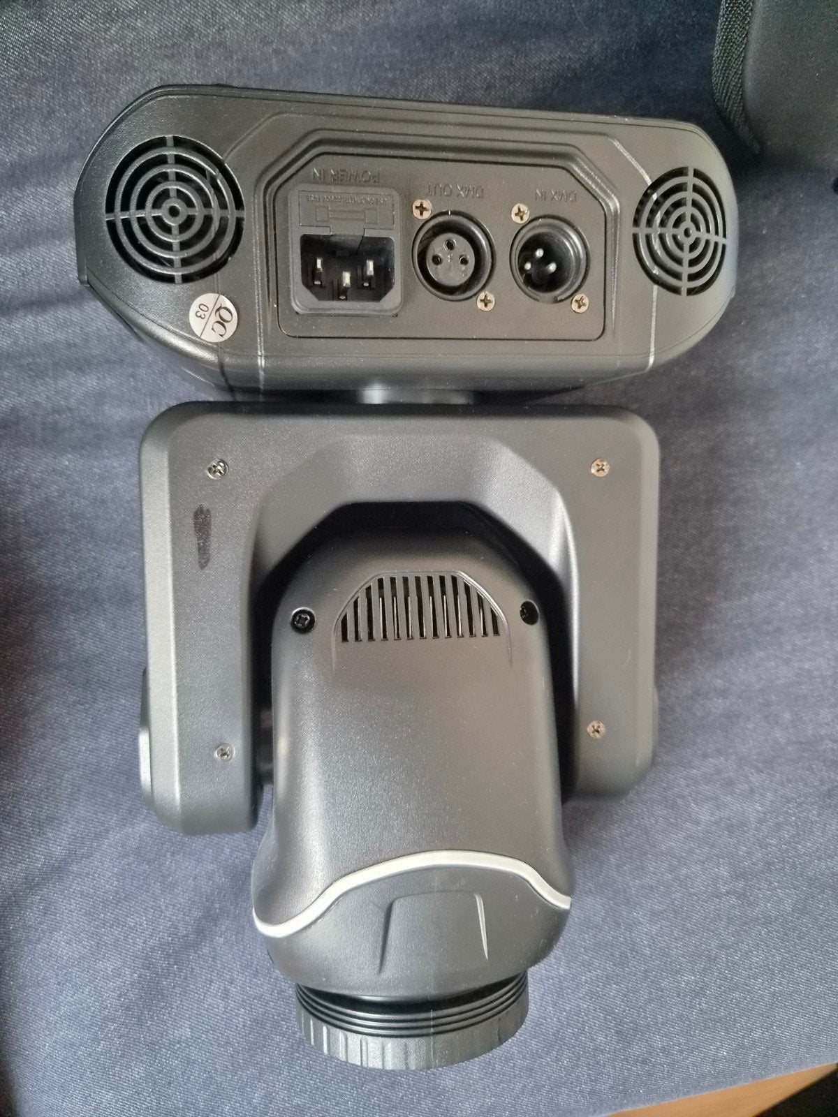 2x Mini LED Spot Moving Head Light ZQ02061, Ophalen, Gebruikt
