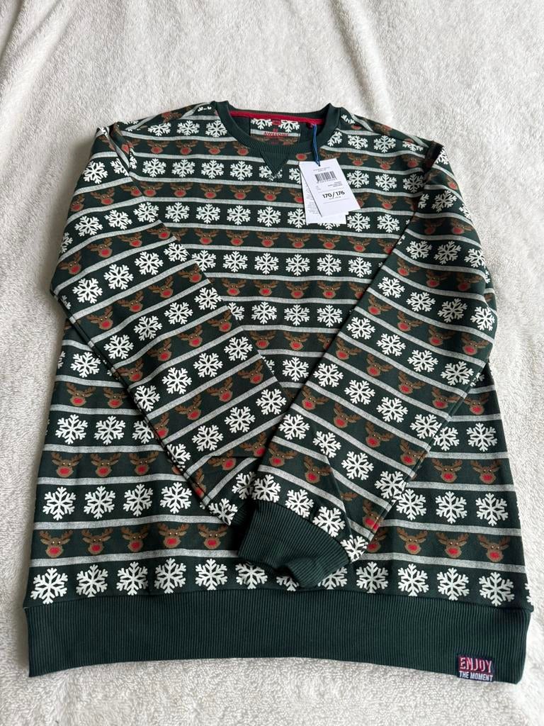 Kersttrui jongens merk we maat 170/176 nieuw met kaartje aan, Ophalen of Verzenden, Nieuw, Jongen, Trui of Vest