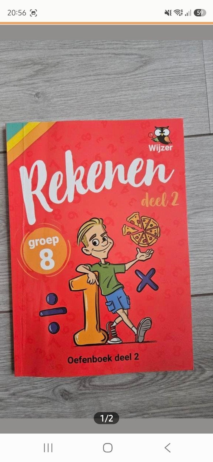 Groep 8 Rekenen Oefenboek Deel 2 - Cito IEP Doorstroomtoets, Ophalen of Verzenden, Zo goed als nieuw