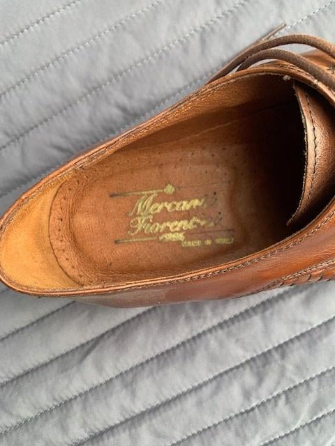 Italiaanse handgemaakte schoenen. NIEUW, Bruin, Nieuw, Ophalen of Verzenden, Mercanti Fiorentini