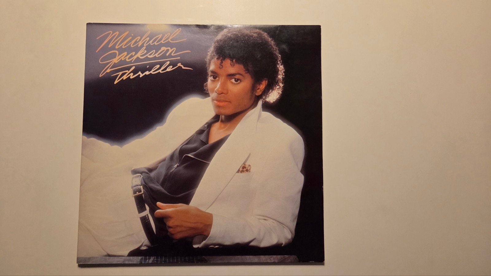 Michael Jackson - Thriller 1982 Betreft originele 1e persing, LP, Gebruikt, Verzenden, Pop