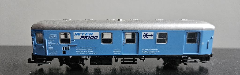 N-spoor Electrotren 7504 Inter Frigo koelwagen, Hobby en Vrije tijd, Modeltreinen | N-Spoor, Overige merken, Gelijkstroom, Wagon