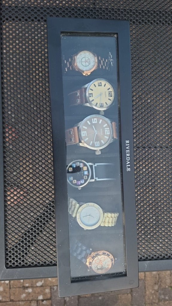 Verschillende horloges, Sieraden, Tassen en Uiterlijk, Horloges | Antiek, Overige merken, Staal, Met bandje, Polshorloge