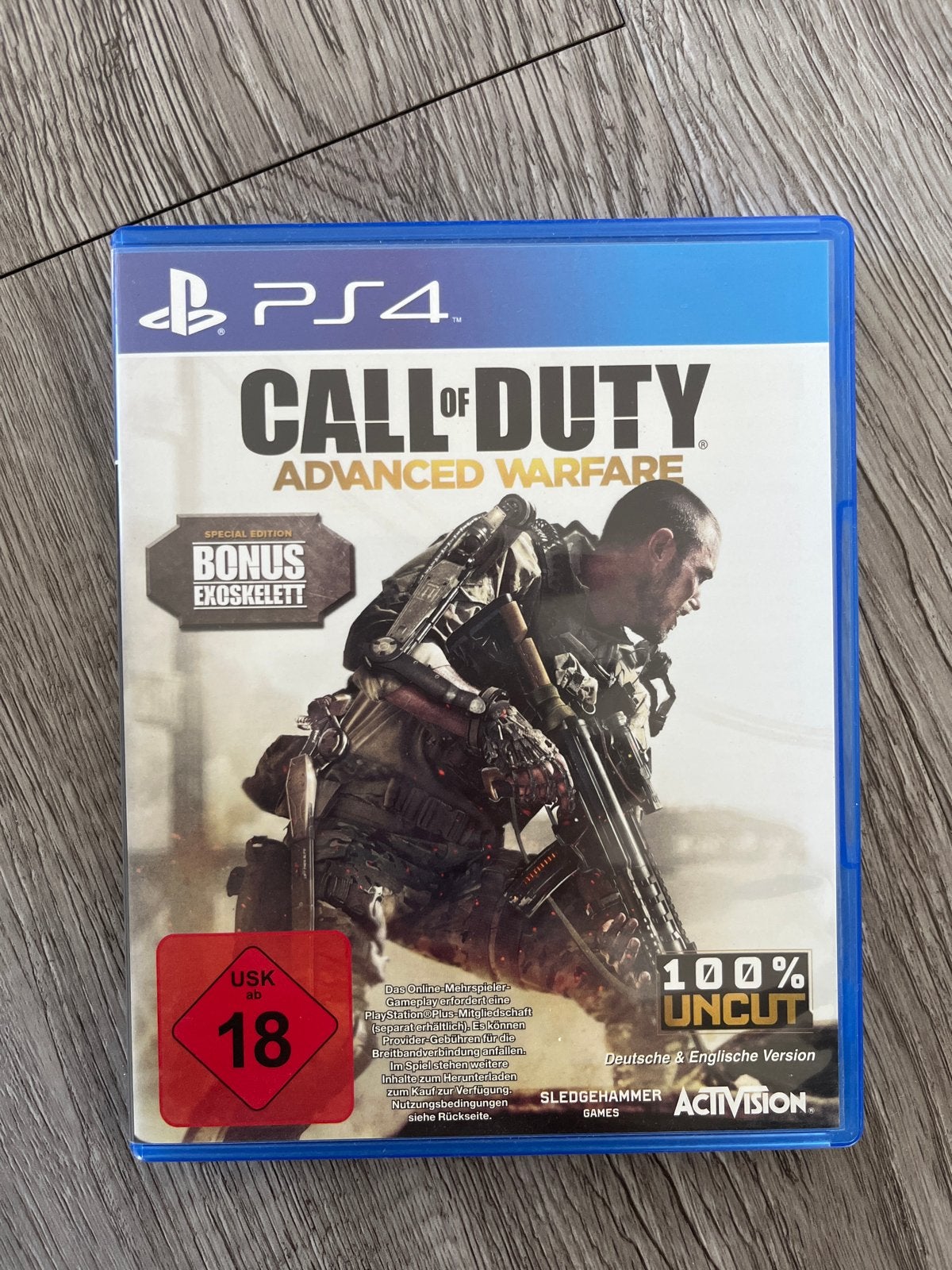 Call of Duty: Advanced Warfare PS4 - Actievolle Shooter, Spelcomputers en Games, Games | Sony PlayStation 4, Online, Vanaf 18 jaar