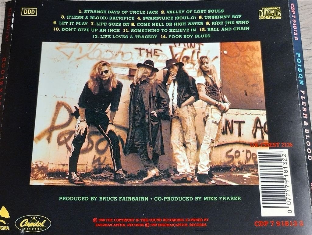 Poison - Flesh & Blood, Ophalen of Verzenden, Zo goed als nieuw