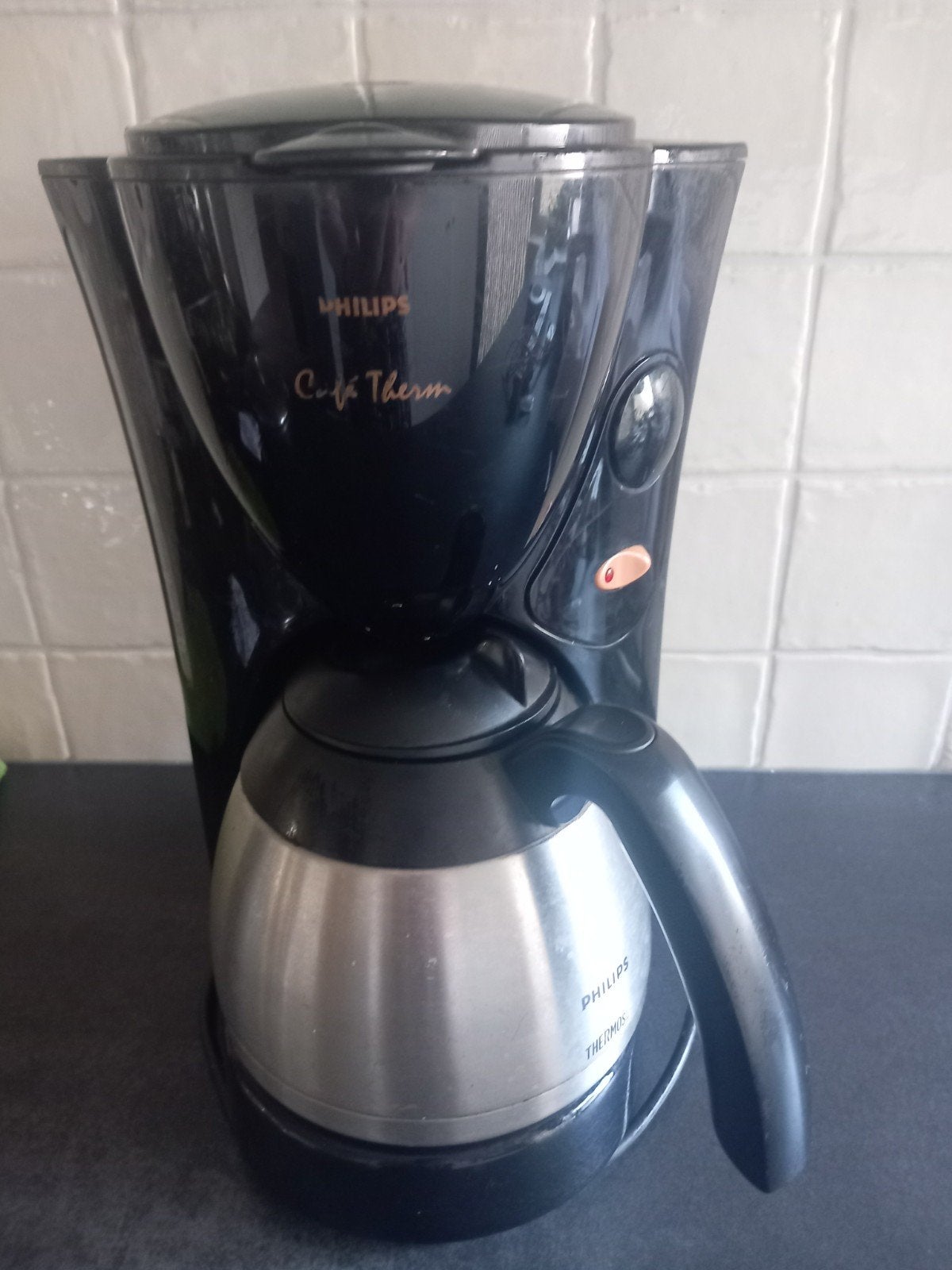 Philips Koffiezetapparaat met Thermoskan, Gebruikt, 10 kopjes of meer, Koffiemachine, Gemalen koffie