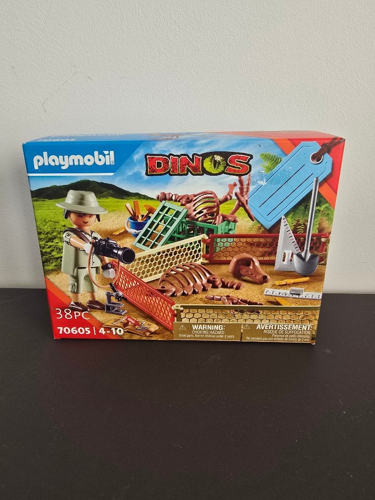 playmobil set 70605 - Paleontholoog, Complete set, Overige typen, Nieuw, Ophalen of Verzenden