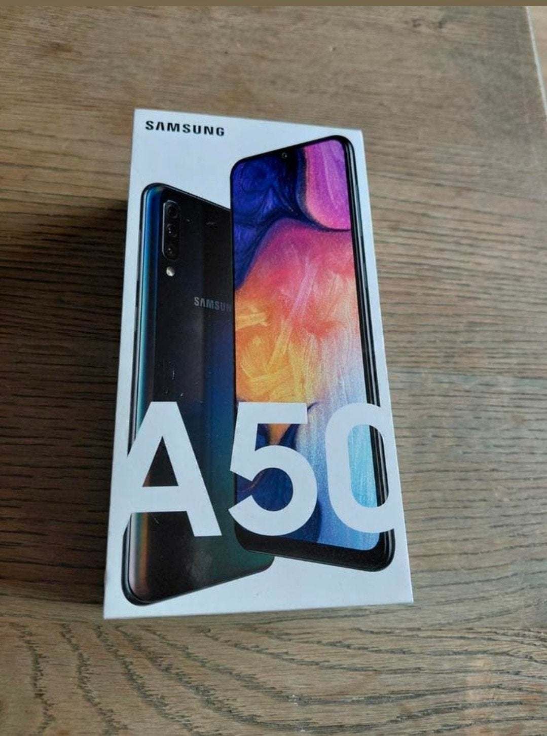Samsung A50 smartphone 4GB / 128GB opslag inclusief doos, Telecommunicatie, Mobiele telefoons | Samsung, Zwart, Ophalen of Verzenden