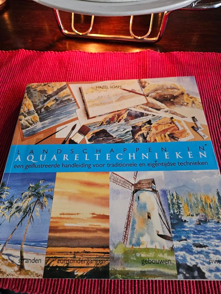 Boek Aquareltechnieken Landschappen - Hazel Soan, Ophalen of Verzenden