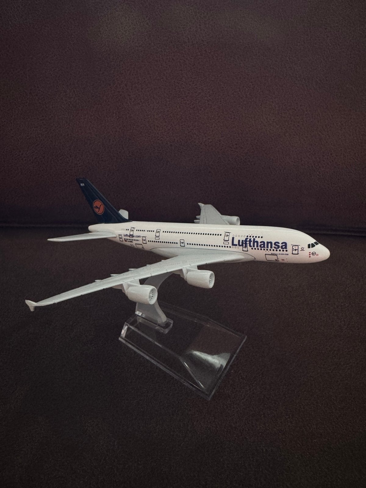 Lufthansa Airbus A380 Schaalmodel | Metaal | 1/400, Overige merken, 1:200 of kleiner, Ophalen of Verzenden, Zo goed als nieuw