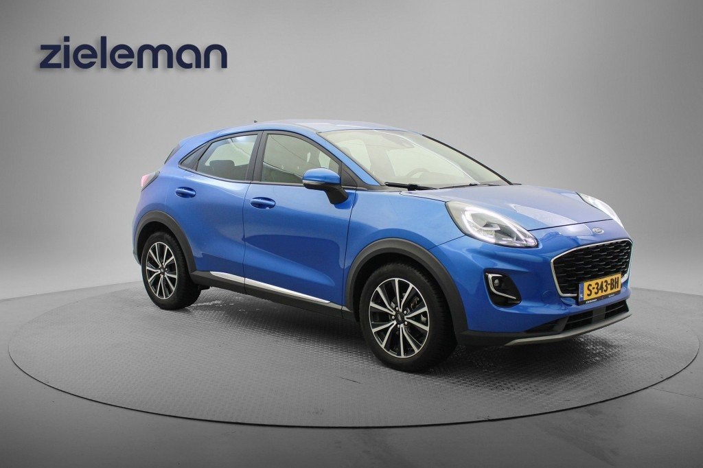 Ford PUMA 1.0 EcoBoost Hybrid Titanium - Carplay, Navi, Crui, Auto's, Ford, Keurmerk '100% Onderhouden', 125 pk, Met garantie (alle)