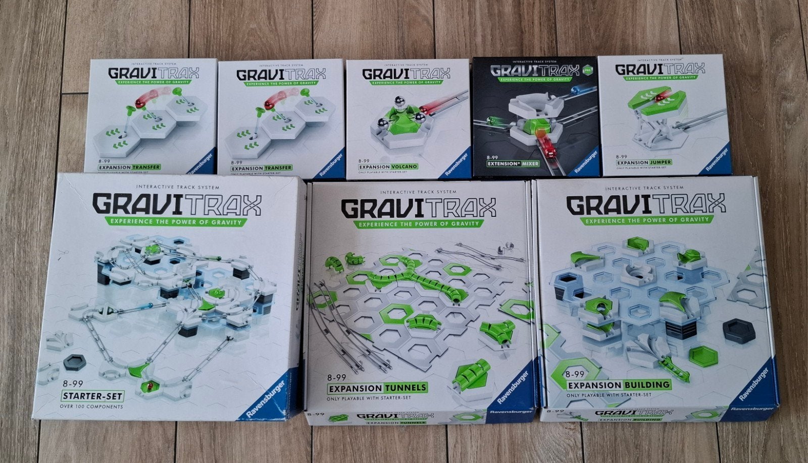 GraviTrax Starter-Set en diverse uitbreidingen, Ophalen of Verzenden, Zo goed als nieuw