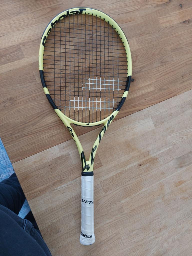 Tennis racket junior met bijpassende rugtas, Ophalen, Zo goed als nieuw, Tas, L00