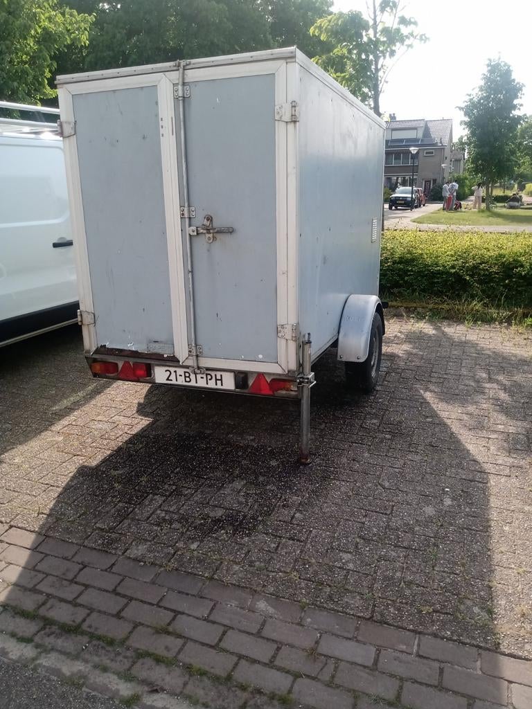 Aanhangwagen opknapper Hapert H206 L256 B134 enkel asser, Ophalen, Gebruikt
