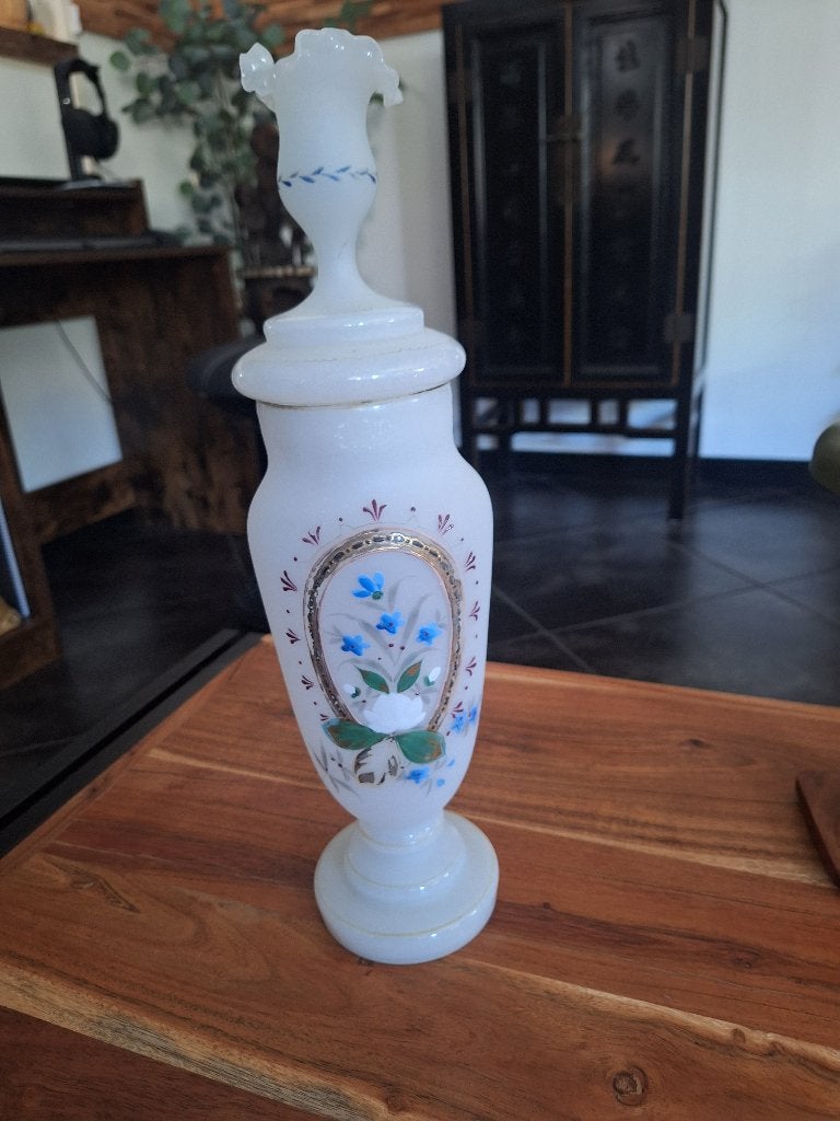 Antieke Opaline vaas, Antiek en Kunst, Antiek | Vazen, Ophalen