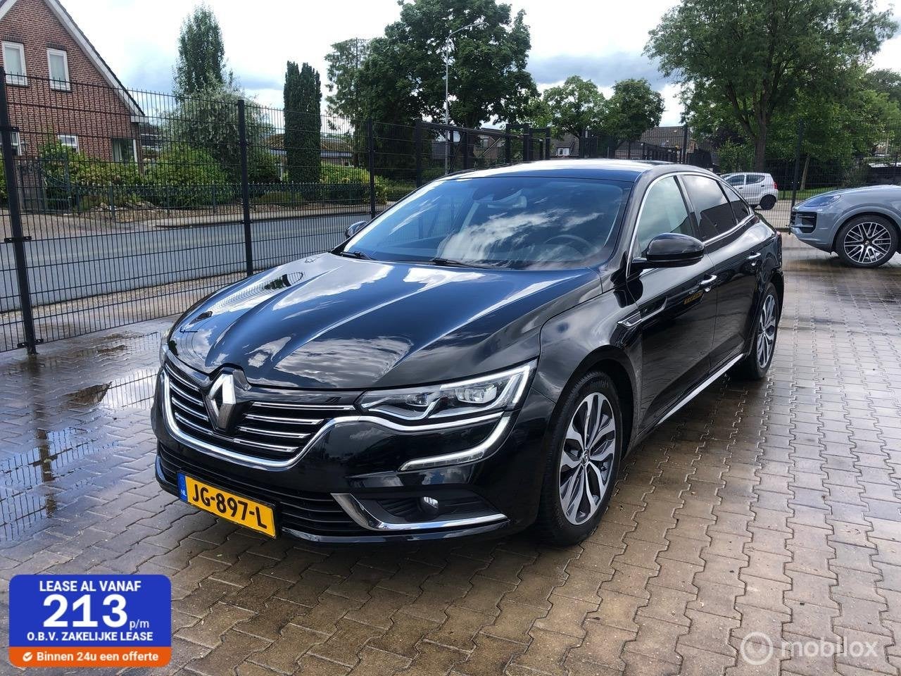 Renault Talisman 1.6 TCe AUTMAAT NAVI AIRCO CRUISE NL AUTO, Auto's, Renault, Gebruikt, 4 cilinders, 150 pk, Leder en Stof