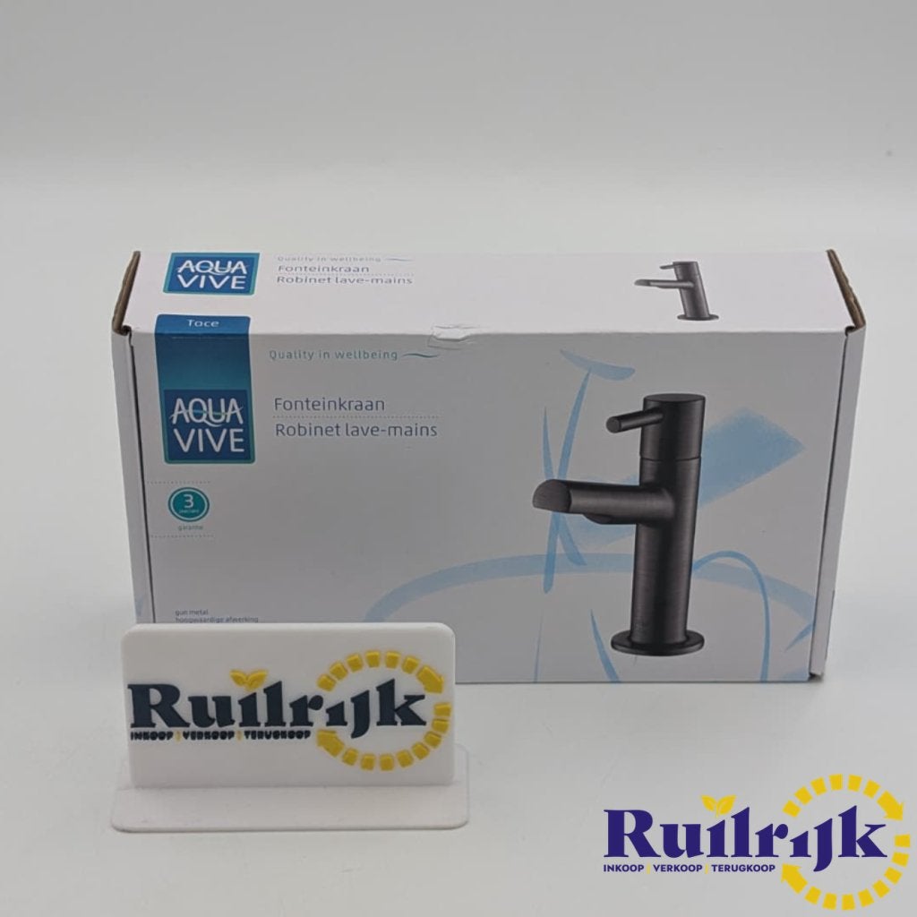 Aqua Vive Toce zwarte fonteinkraan - Nieuw, Flex Ltd., Nieuw, https://flex.com/contact-us, Nobelstraat 10, 5807 GA Oostrum LB, Limburg, Nederland