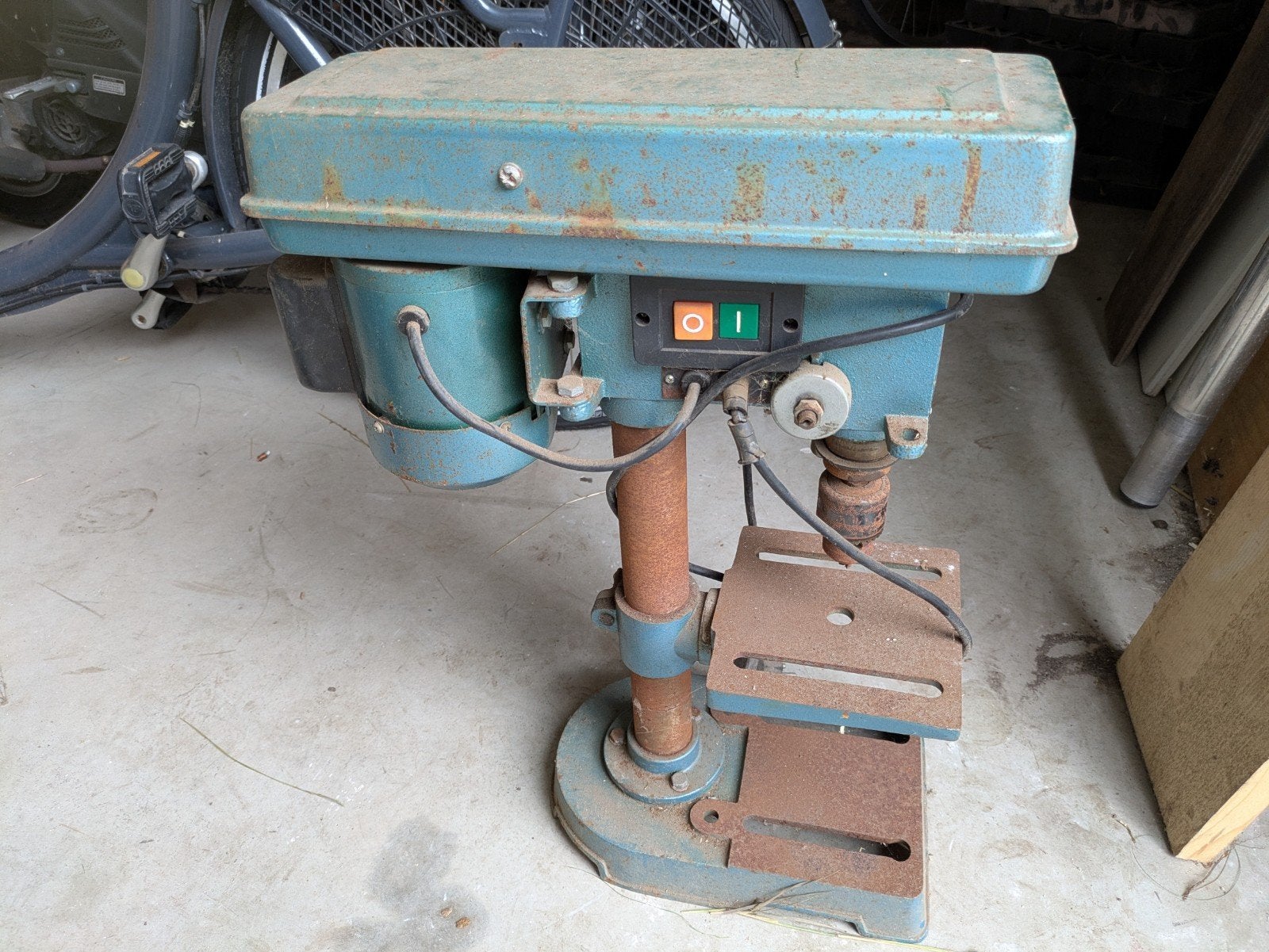 Oude Kolomboormachine - Perfect voor Restauratieprojecten, Ophalen, Gebruikt, Minder dan 400 watt, Kolomboormachine