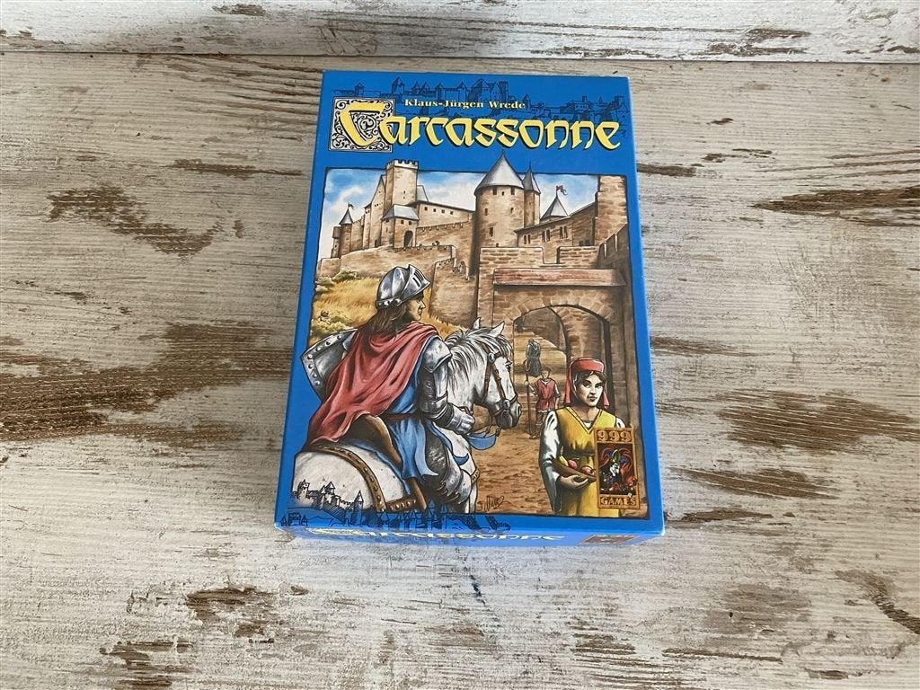 Carcassonne basis editie [s910], Hobby en Vrije tijd, Gezelschapsspellen | Bordspellen, Verzenden, Zo goed als nieuw