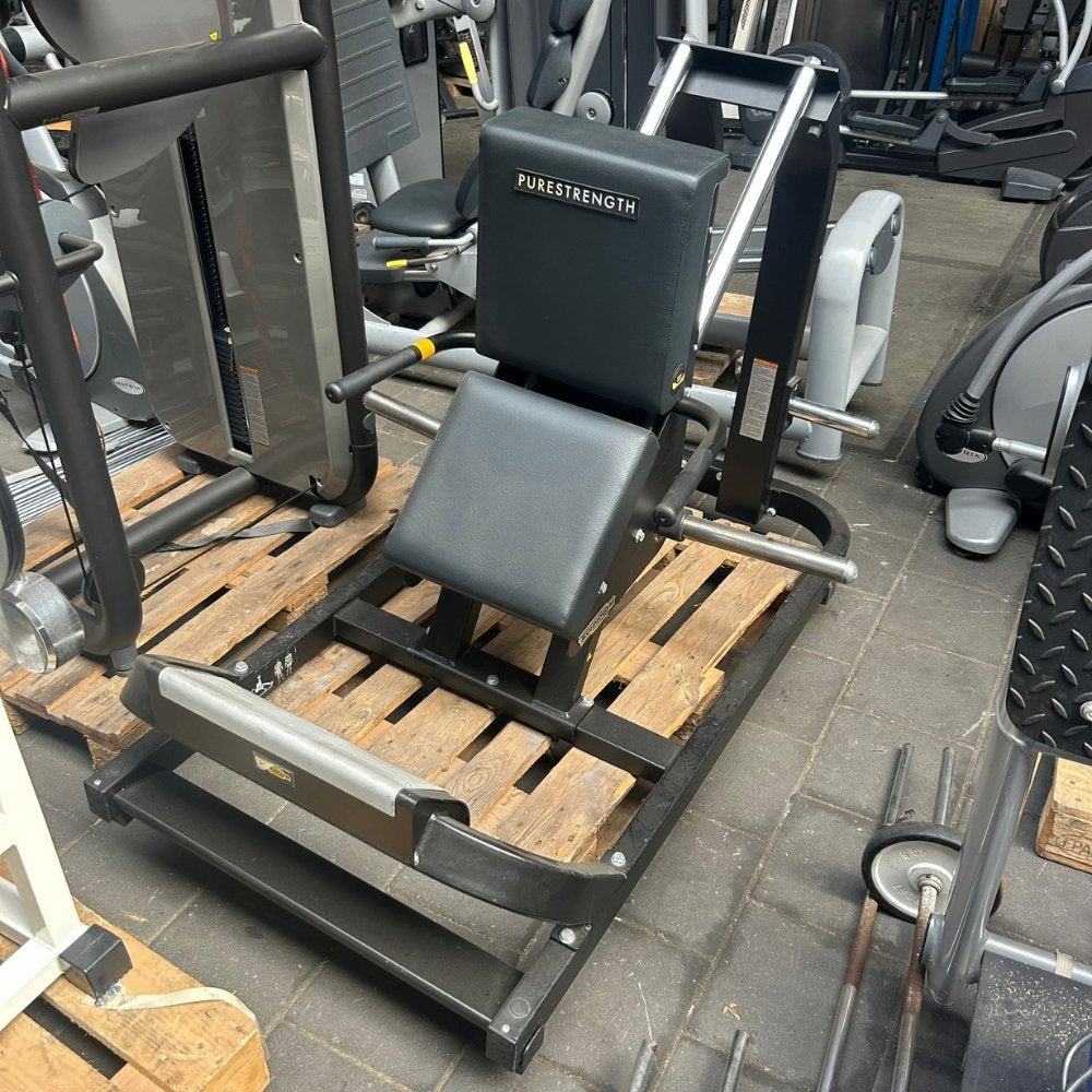Technogym - Pure Strength - Calf Press, Ophalen of Verzenden, Gebruikt, Benen, Overige typen