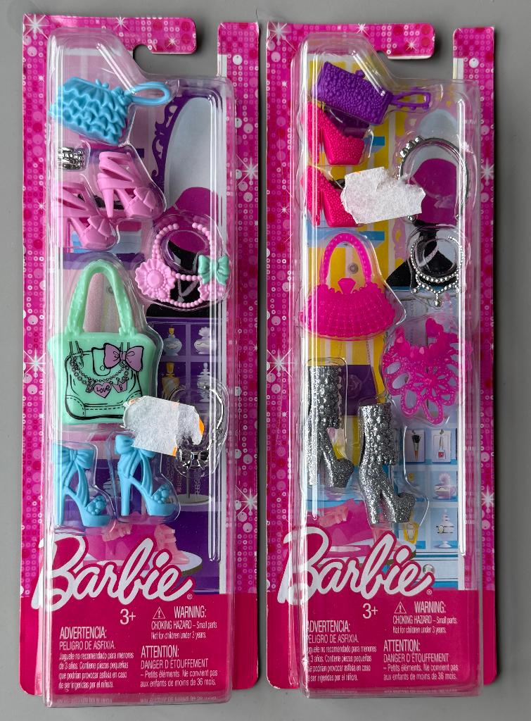 Mattel Barbie Accessoires Sets Glam & Sweetie Nieuw, Ophalen of Verzenden, Nieuw, Accessoires