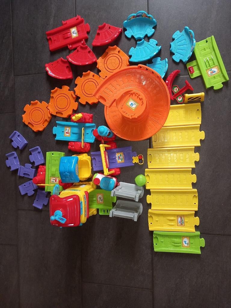 VTech Toet Toet Auto's en Zoef Zoef Dieren speelset, Kinderen en Baby's, Speelgoed | Vtech, Ophalen, Gebruikt, 6 maanden tot 2 jaar