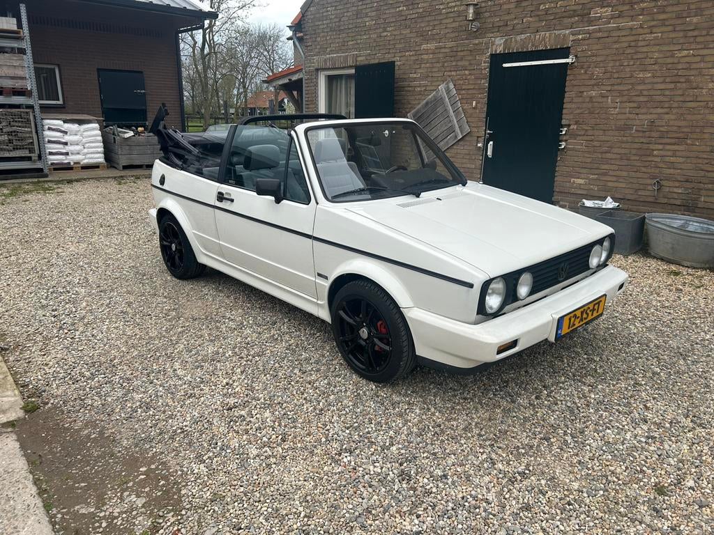 Volkswagen Golf 1.8 Cabriolet 72KW U9 1991 Wit, Voorwielaandrijving, Stof, 4 cilinders, Cabriolet