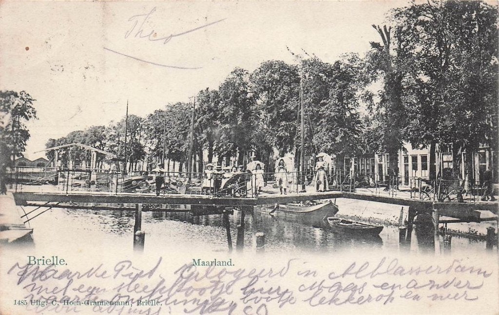 703-137-037 Brielle Maarland, Verzenden, Voor 1920, Zuid-Holland