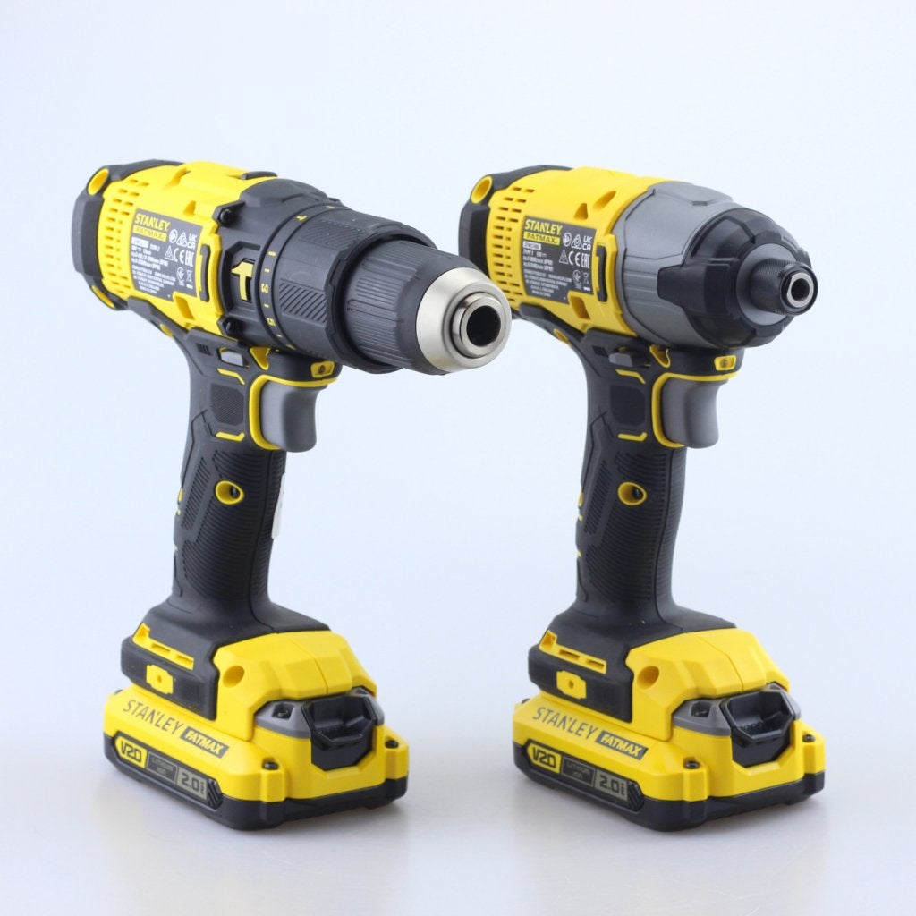 Stanley Fatmax V20 18V Slagmoer + Schroef-/klopboormachine, Stanley, Zo goed als nieuw, Support@stanley.com, 1000 Stanley Drive, New Britain, 
CT 06053
USA