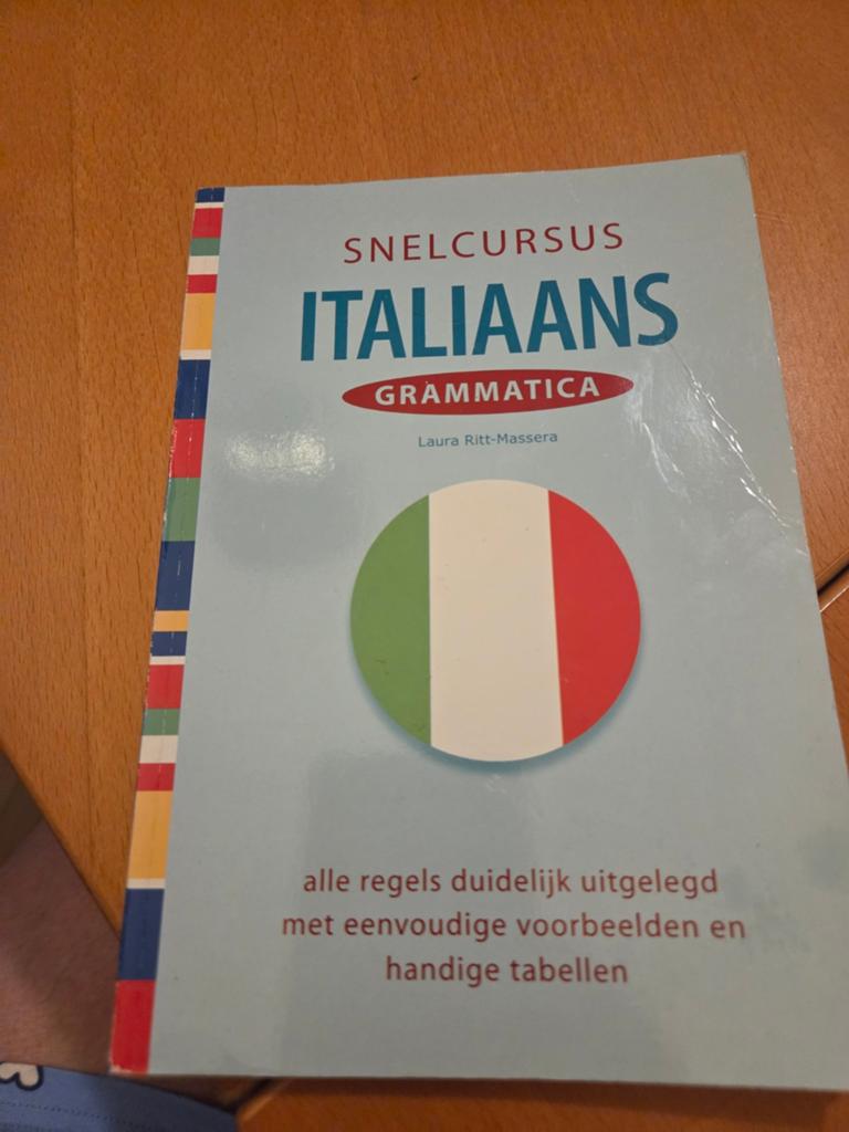 Snelcursus Italiaans Grammatica - Laura Ritt-Massera, Non-fictie, Laura Ritt-Massera, Nederlands, Ophalen of Verzenden