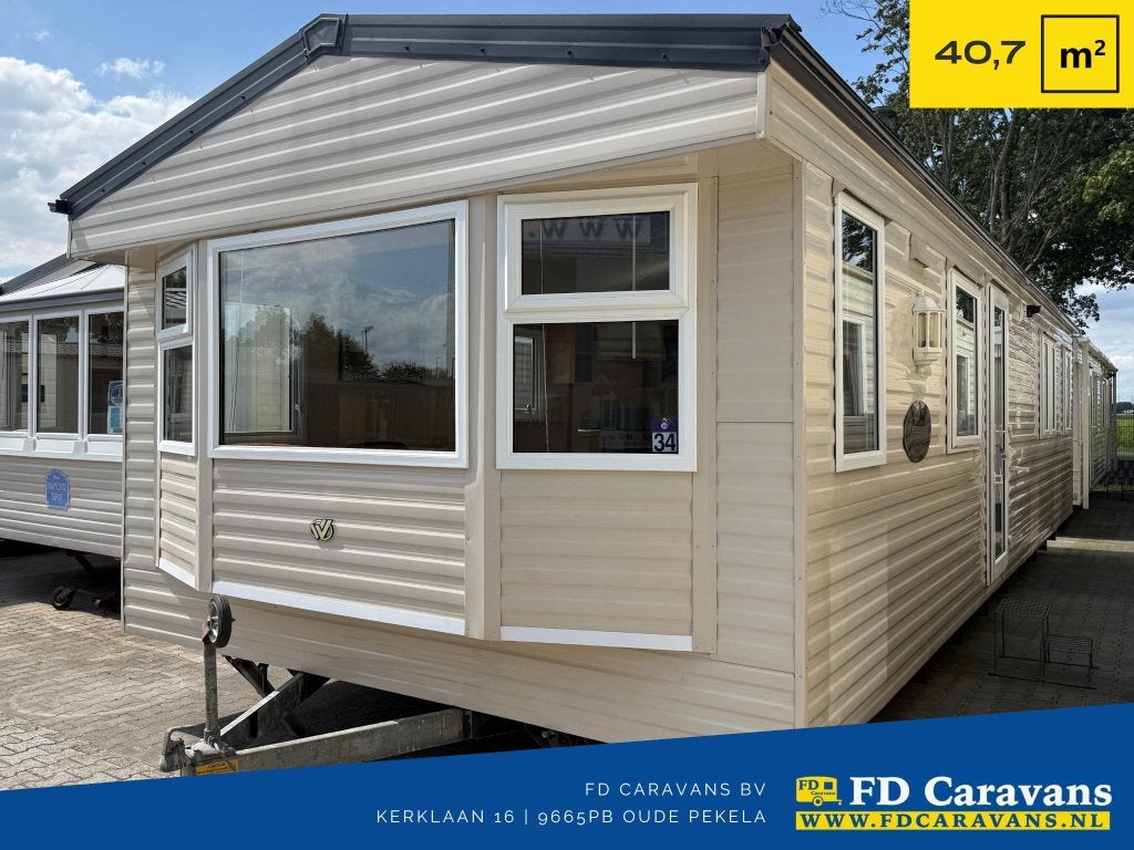 Willerby Richmond 11.00x3.70 3 Slpk DG CV Incl. Transport, Tot en met 6