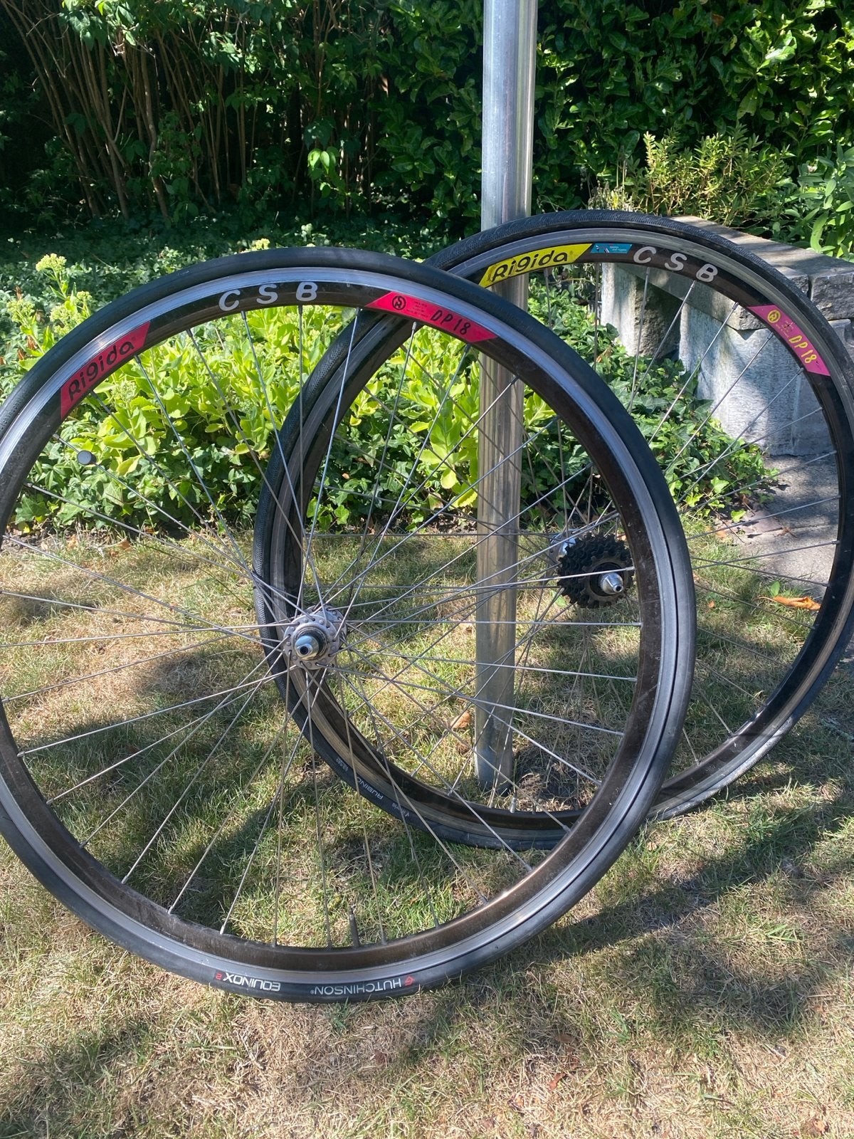 Rigida CSB DP18 Wielset - Vintage!, Gebruikt, Aluminium, Racefiets, Ophalen