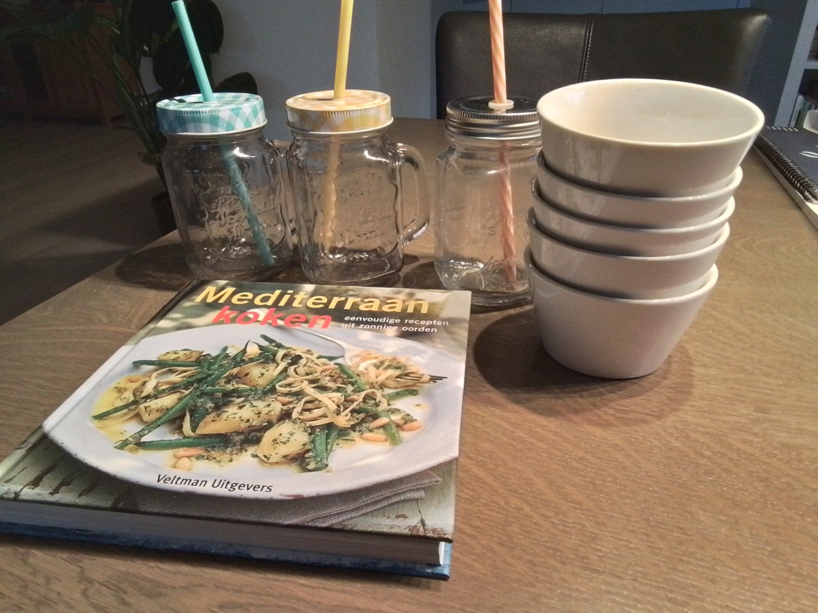 DRINKPULLEN MET DEKSEL- SCHAALTJES - MEDITERRAAN KOKEN, Nieuw, Ophalen of Verzenden, Schaal of Schalen, Overige stijlen