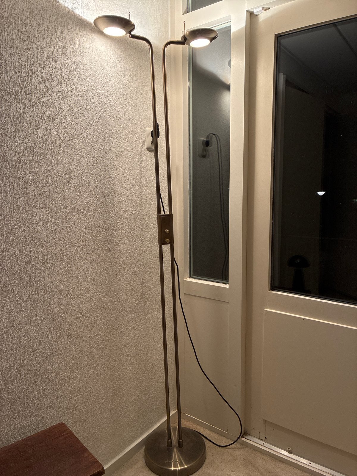 Jan des Bouvrie Vloerlamp - Tijdloos Design, Ophalen, Gebruikt, Overige fittingen, Metaal