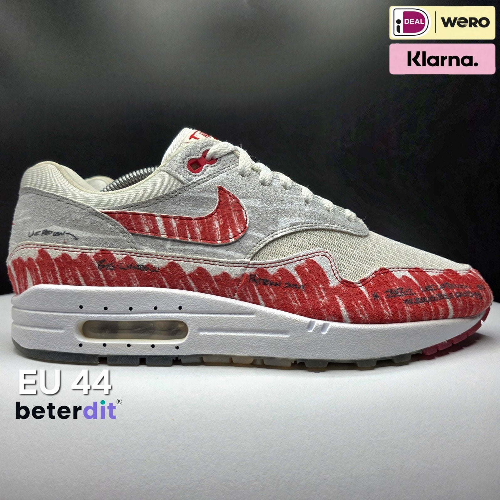 Nike Air Max 1 'Tinker Sketch to Shelf'
Maat: 44, Kleding | Heren, Schoenen, Nike air max, Ophalen of Verzenden, Nike, Nike