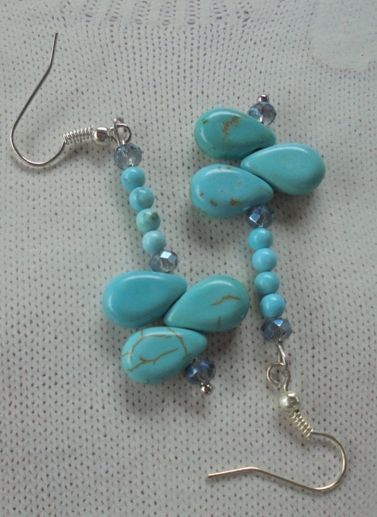 handwerk oorbellen, Sieraden, Tassen en Uiterlijk, Overige materialen, Hangers, Overige kleuren, Nieuw