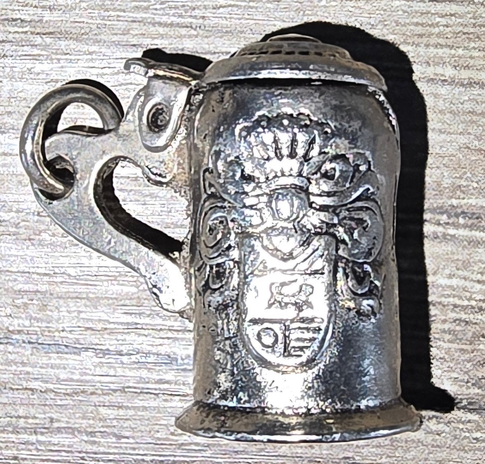 Tinnen? bedel Duitse bierpul, Overige merken, Overige materialen, Ophalen of Verzenden, Zo goed als nieuw
