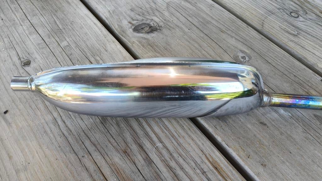 Honda cf50 chaly originele uitlaat, Ophalen of Verzenden, Gebruikt, Uitlaat, Overige merken