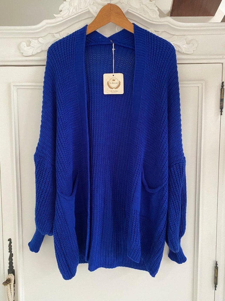Vest kobalt acryl NIEUW, Maat 38/40 (M), Blauw, Nieuw, Ophalen of Verzenden