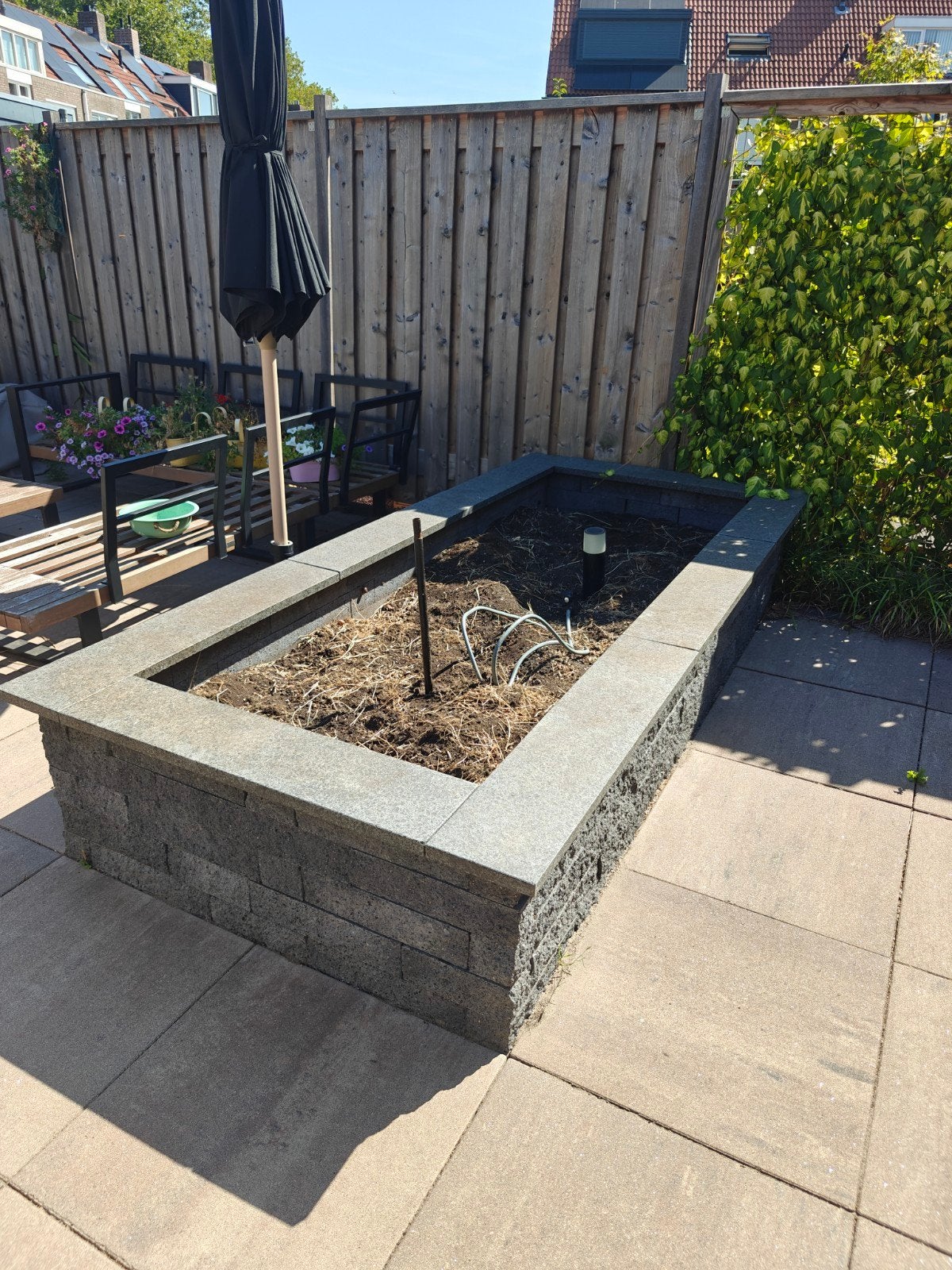 tuingrond/zand, Ophalen, Gebruikt, Hout, Tuin