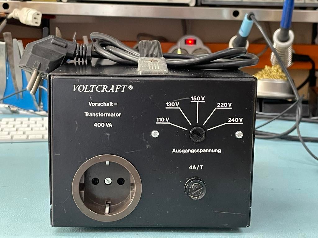 Voltcraft, Voorschakeltransformator 230V-110V, Ophalen of Verzenden, Gebruikt