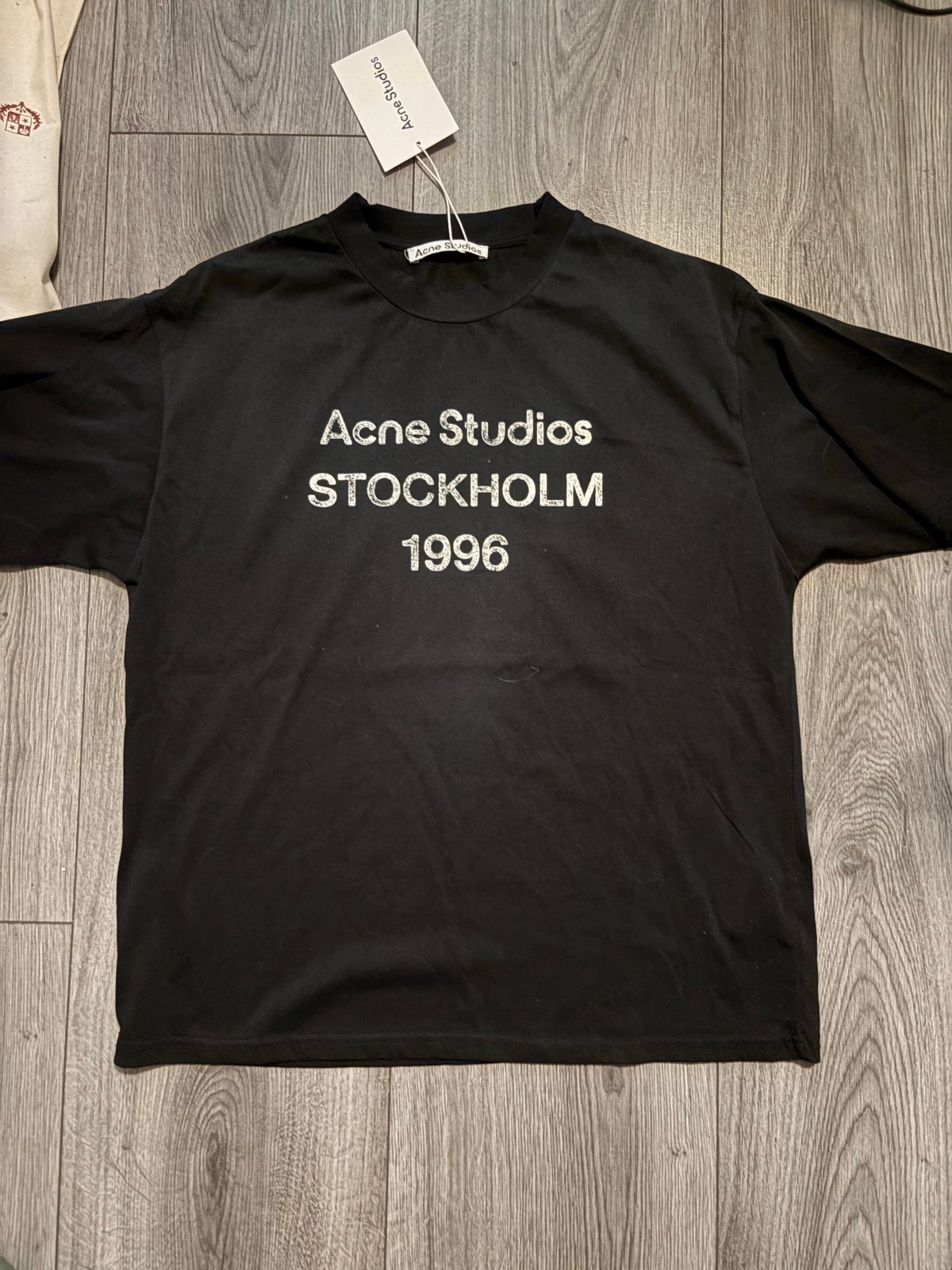 Acne Studios Stockholm shirt zwart S (valt als XS) nieuw, Ophalen of Verzenden, Nieuw, Maat 46 (S) of kleiner, Zwart