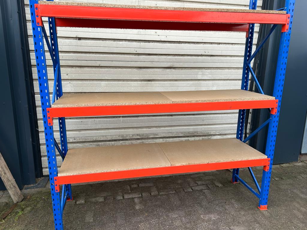 Nette grootvakstelling 4.2 meter stelling stellingen, Huis en Inrichting, Kasten | Stellingkasten, Ophalen of Verzenden